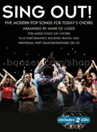 Sing Out! 5 Modern Pop Songs for Today's Choirs (+ 2 CDs)