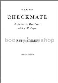 Checkmate - Complete Ballet Piano Solo Score