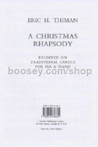 A Christmas Rhapsody (SSA & Piano)