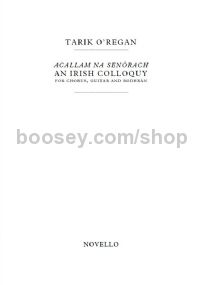 Acallam Na Senorach: An Irish Colloquy (SATB, Guitar & Bodhrán)