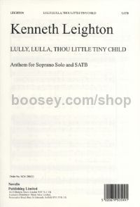 Lully, Lulla, Thou Little Tiny Child (Soprano & SATB)