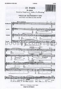 In Pace (In Peace) (SATB)