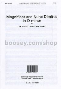 Magnificat and Nunc Dimittis in D Minor (SATB & Organ)