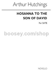 Hosanna To The Son of David (Osanna Fille David) (SATB)