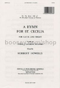 A Hymn for St. Cecilia (SATB)