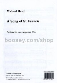 A Song Of St Francis (SSA)