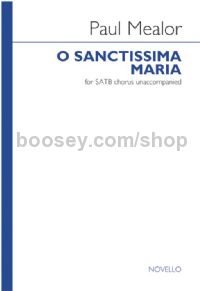 O Sanctissima Maria for SATB chorus unaccompanied