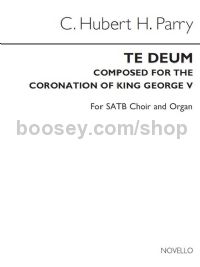 Te Deum 1911 (Coronation of George VI) (Vocal Score)