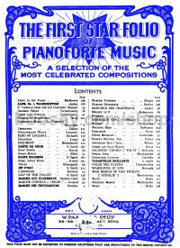 The First Junior Star Folio of Pianoforte Music