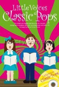 Little Voices: Classic Pops (Two-part Chorus & Piano) (Book & CD)