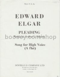Pleading (High Voice & Piano)