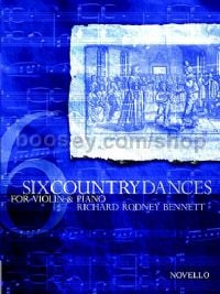 Six Country Dances (Violin & Piano)