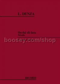 Occhi Di Fata (High Voice & Piano)
