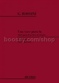 Una Voce Poco Fa from "Il Barbiere Di Siviglia" (Mezzo-Soprano & Piano)