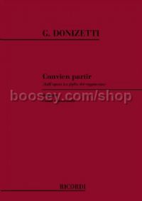 Convien Partir from "La Figlia Del Reggimento" (Soprano & Piano)