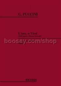 L'Ora O Tirsi from "Manon Lescaut" (Soprano & Piano)