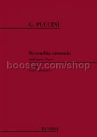 Recondita Armonia from "Tosca" (Tenor & Piano)
