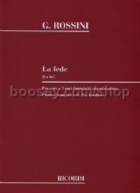 La Fede (SSA & Piano)