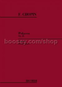 Polonaise héroïque, Op.53 (Piano)
