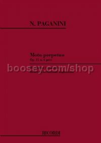 Moto Perpetuo, Op.11/6 (Violin & Piano)
