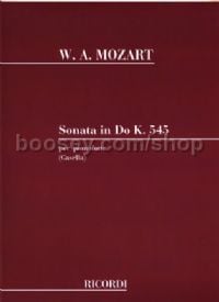 Sonata No.16 in C Major, K 545 (Piano)