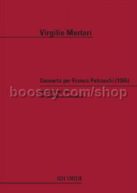 Concerto Per Franco Petracchi (Su Antiche Musiche) (Double Bass & Piano)