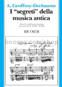 I Segreti Della Musica Antica (Book)