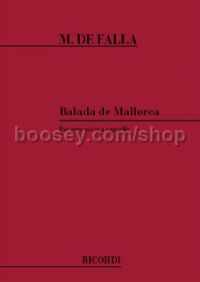 Balada De Mallorca Per Coro Misto A Cappella (SATB)