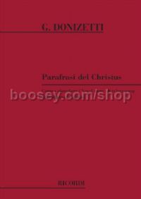 Parafrasi Del Christus (SA & Piano)