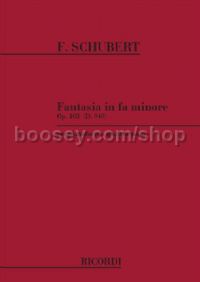 Fantasia in F Minor, Op.103 (Piano 4-hands)