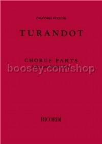 Turandot (SATB & Piano)