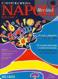 Cantolopera - Napoli Recital, Vol.I (Voice & Piano) (Book & CD)