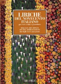 Liriche Del Novecento Italiano (High Voice & Piano)