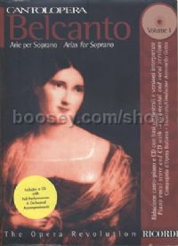 Cantolopera - Belcanto Arie Per Soprano, Vol.I (Soprano & Piano) (Book & CD)