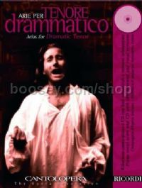 Cantolopera - Arie Per Tenore Drammatico, Vol.I (Tenor & Piano) (Book & CD)