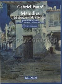 Mélodies - Art Songs (Voice & Piano)