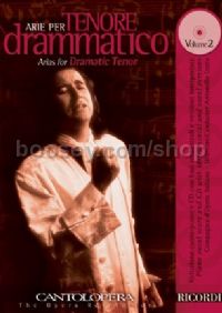 Cantolopera - Arie Per Tenore Drammatico, Vol.I (Tenor & Piano) (Book & CD)