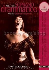 Cantolopera - Arie Per Soprano Drammatico, Vol.II (Soprano & Piano) (Book & CD)