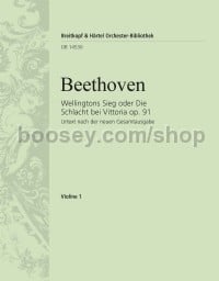 Wellington's Victory, op. 91 - violin 1 part