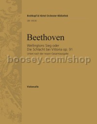Wellington's Victory, op. 91 - cello part