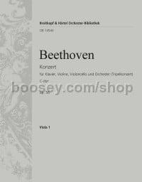 Triple Concerto in C major, op. 56 - viola part