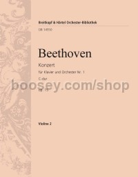 Piano Concerto No. 1 in C major, op. 15 - violin 2 part