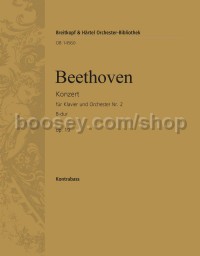 Piano Concerto No. 2 in Bb major, op. 19 - double bass part