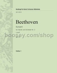 Piano Concerto No. 3 in C minor, op. 37 - violin 1 part