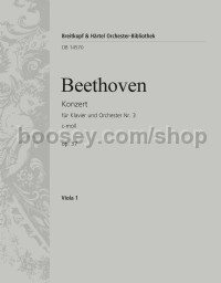 Piano Concerto No. 3 in C minor Op.37 (Viola Part)