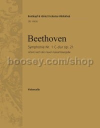Symphony No. 1 in C major, op. 21 - cello part