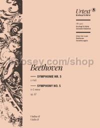 Symphonie Nr. 5 c-moll op. 67 (Violin II Part)