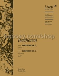 Symphonie Nr. 5 c-moll op. 67 (Double Bass Part)