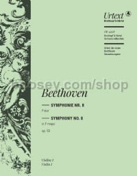 Symphony No. 8 in F major Op. 93 (Violin I Part)