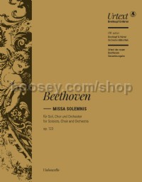 Missa Solemnis in D major, Op. 123 - cello part